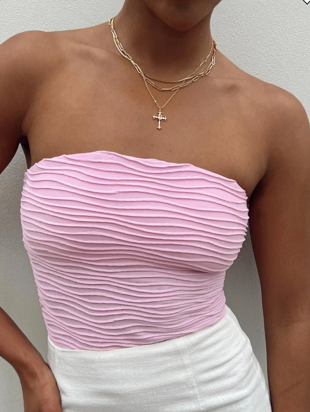 Princess Polly Makena Strapless Body Suit Size 4